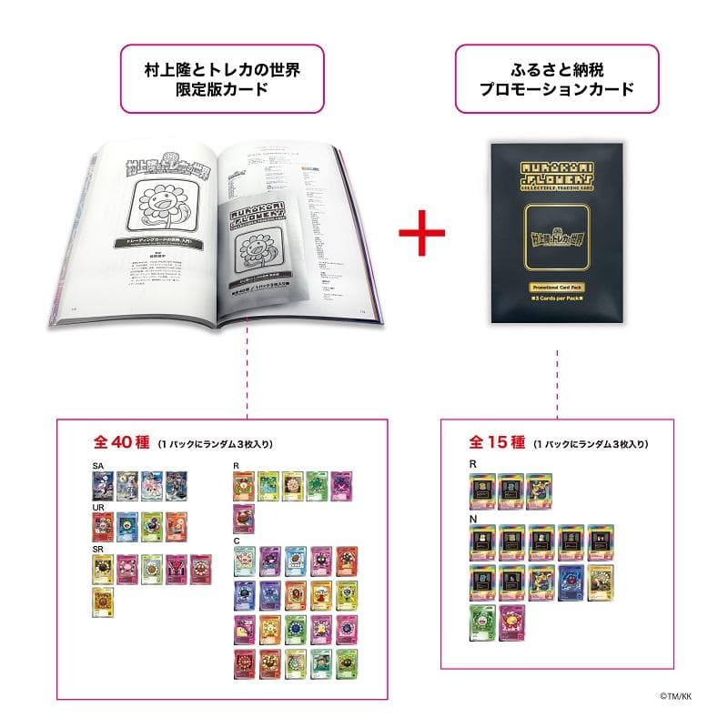 【ふるさと納税】ふるさと納税限定・数量限定「村上隆とトレカの世界」ムック本 トレーディングカードパック(ランダム3枚)付き レビュー高評価 アーティスト 村上隆 大人気 レア カイカイキキ 本 カタログ 書籍 図録 トレーディングカード トレカ カード アート 現代美術 thumbnail 3