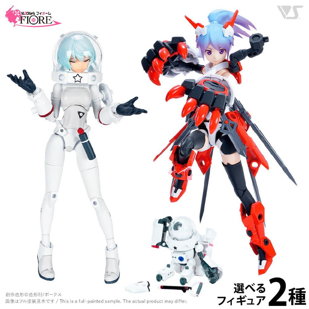 【ふるさと納税】【ボークス】ブロッカーズFIORE 選べる2種｜京都 人気ホビーショップ 美少女プラモデル 可動 機甲少女 メカ少女 メカ娘 模型 ホビー プラモ プラキット コレクション[ ブロッカーズ プラモデル メカ フィギュア 美プラ人気 おすすめ 送料無料 ]