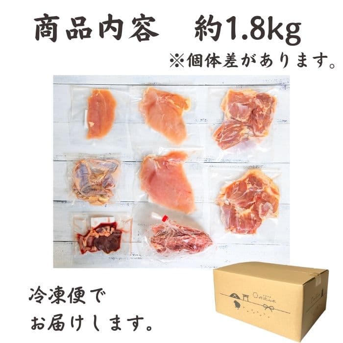【ふるさと納税】訳あり 手捌き熟成 地鶏 丹波黒どり1羽まるごとセット＜京都亀岡丹波山本＞鶏肉 丸1羽 とり肉 モモ ムネ 不揃い もも むね 小分け 鳥 thumbnail 2