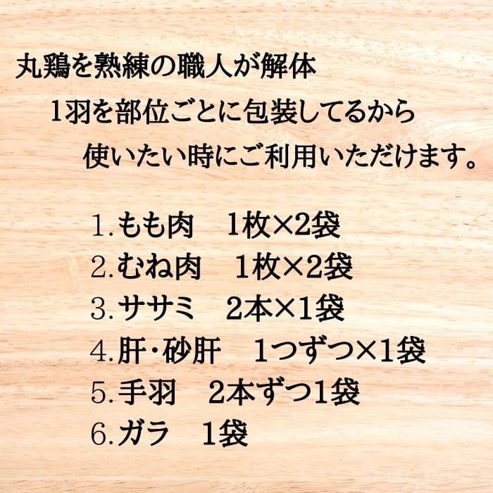 【ふるさと納税】訳あり 手捌き熟成 地鶏 丹波黒どり1羽まるごとセット＜京都亀岡丹波山本＞鶏肉 丸1羽 とり肉 モモ ムネ 不揃い もも むね 小分け 鳥 thumbnail 3