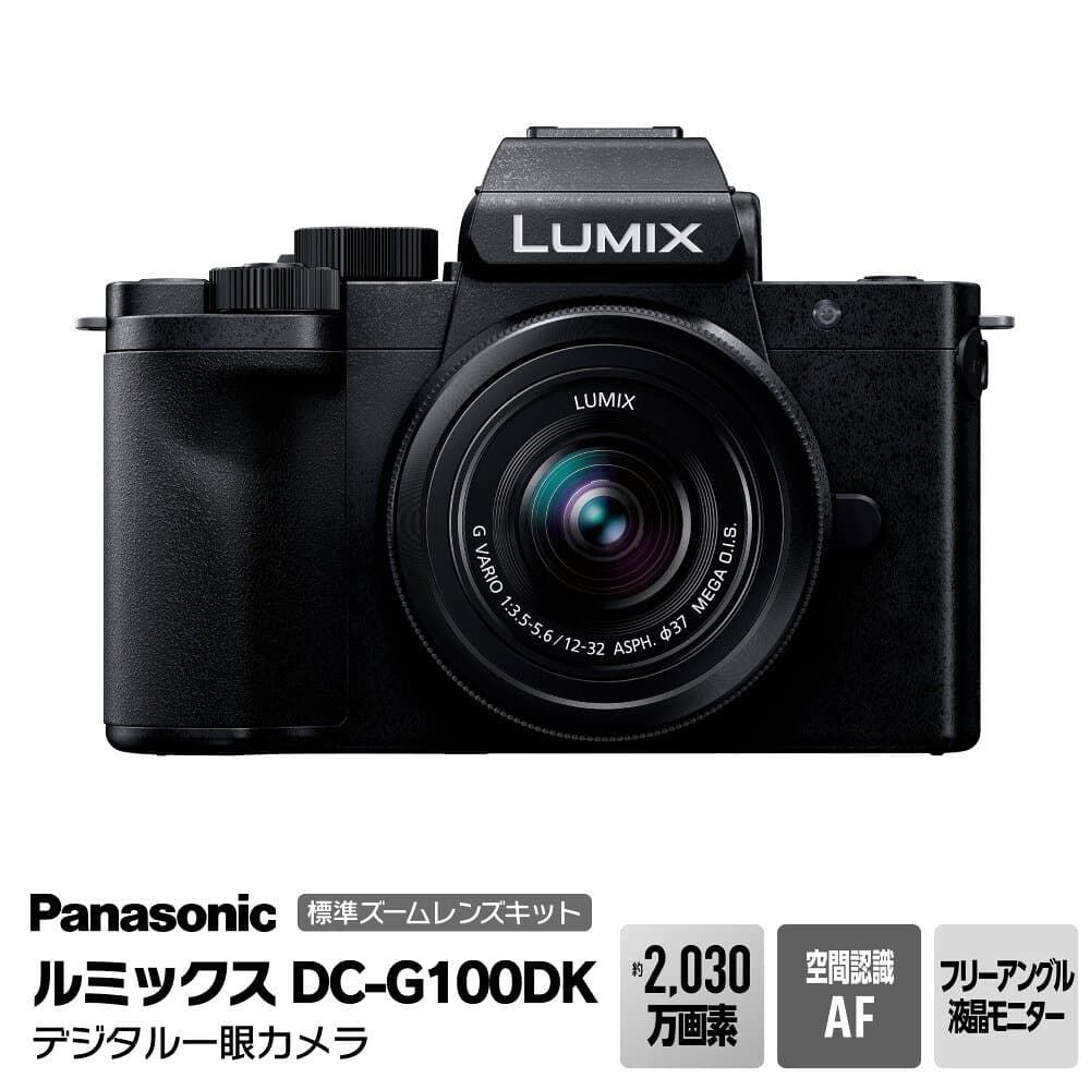 【ふるさと納税】パナソニック デジタル一眼カメラ ルミックス　DC-G100DK【 電化製品 生活家電 カメラ デジタルカメラ 一眼レフ 人気 おすすめ 送料無料 大阪府 門真市 】