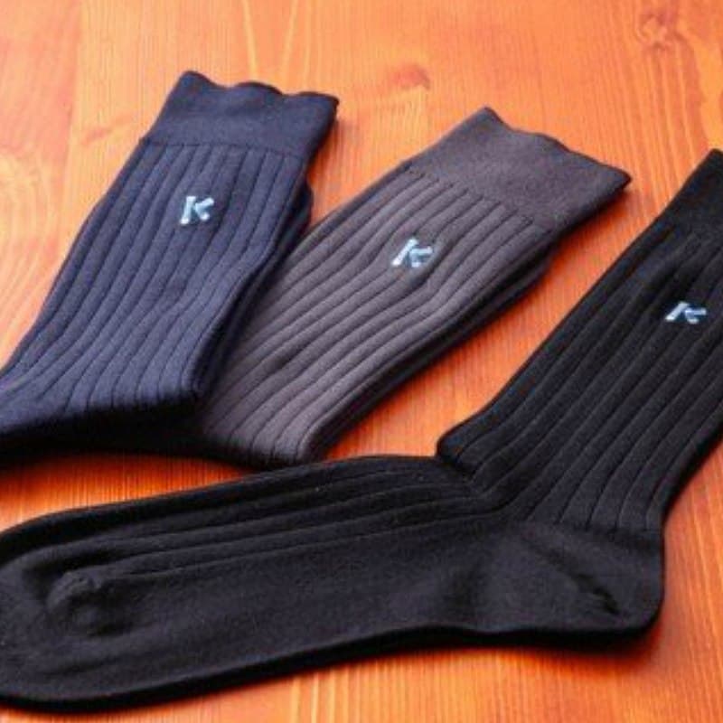 【ふるさと納税】メイド・イン・加古川靴下3足セット〈 靴下 ソックス ハイソックス くつした プレゼント 日用品 ギフト 送料無料 おすすめ〉 thumbnail 2