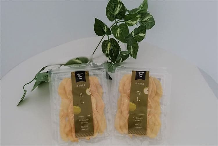 【ふるさと納税】浜田市特産の赤梨を使ったドライフルーツ 果物 ドライフルーツ 梨 赤梨 無添加 砂糖不使用 【032_2086】