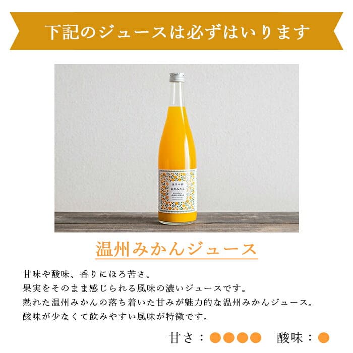 【ふるさと納税】＜無茶々園 柑橘ジュース 4本セット（720ml×4）＞ 果汁 100% 温州みかん 果物 オレンジ 甘夏 ポンカン 不知火 ひょう柑 ギフト 贈答用 お取り寄せ お祝い 特産品 ギフト 愛媛県 西予市【常温】『1か月以内に順次出荷予定』 thumbnail 3