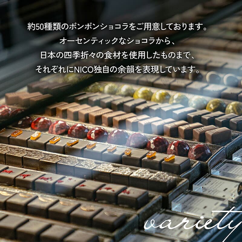 【ふるさと納税】選べる ボンボンショコラ18種アソート／NICOchocolaterie チョコレート チョコレート専門店 ボンボンショコラ スイーツ お菓子 定期便 贈答用 ギフト お取り寄せ 福岡県 小郡市 thumbnail 2