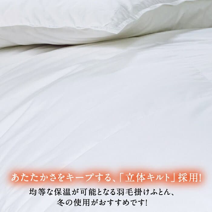 【ふるさと納税】【セミダブル】【選べる配送月】 羽毛布団 マザーグースダウン93％（無地・ホワイト）《壱岐市》【富士新幸九州】[JDH001] 本掛け ロイヤルゴールドラベル 布団 ふとん 羽毛ふとん 本掛 羽毛 ダウン 綿100％ セミダブル 200000 200000円 20万円 thumbnail 2