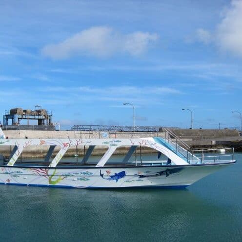 【ふるさと納税】沖縄初！ジンベエザメグラスボート＜2名様＞