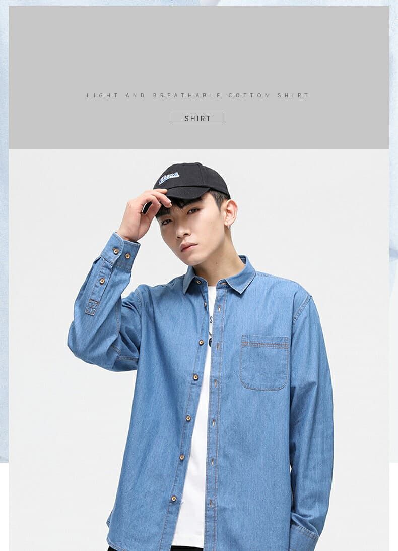 ◆全品2点16％off◆デニムシャツ メンズ 長袖 春夏 綿100 カジュアル デニム アウター 大きいサイズ アメカジ シャツジャケット メンズ カジュアルシャツ デニムジャケット シャツ メンズ メンズシャツ 長袖 ジージャン 春 夏 UVカット 通勤 通学 旅行 メンズファッション thumbnail 2