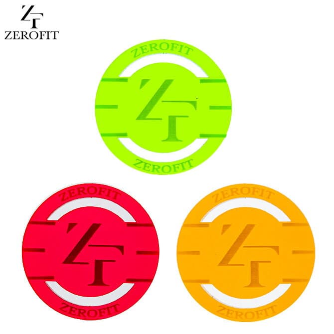 【最大100%ポイントバック〜10/31】＼楽天1位／ ゼロフィット 40mm マーカー TRONゴルフ トロンゴルフ マーカー 蛍光 トロンマーカー コンペ景品 ZEROFIT クリスタル コンペ ゴルフ用品 ゴルフグッズ 小物 グリーン オレンジ 赤