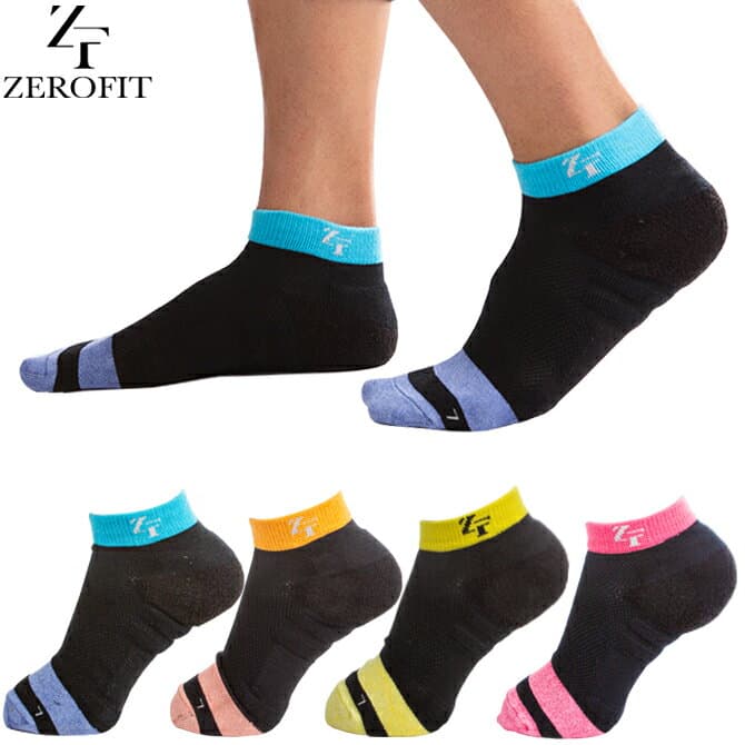 【最大100%ポイントバック〜10/31】＼楽天1位／ 当店限定カラー「ゼロフィット ナノハイブリッドソックス」ショートソックス ゴルフ 靴下 滑らない かかとクッション アーチサポート 防臭 抗菌 ポリジン メンズ レディース ゴルフソックス 機能性