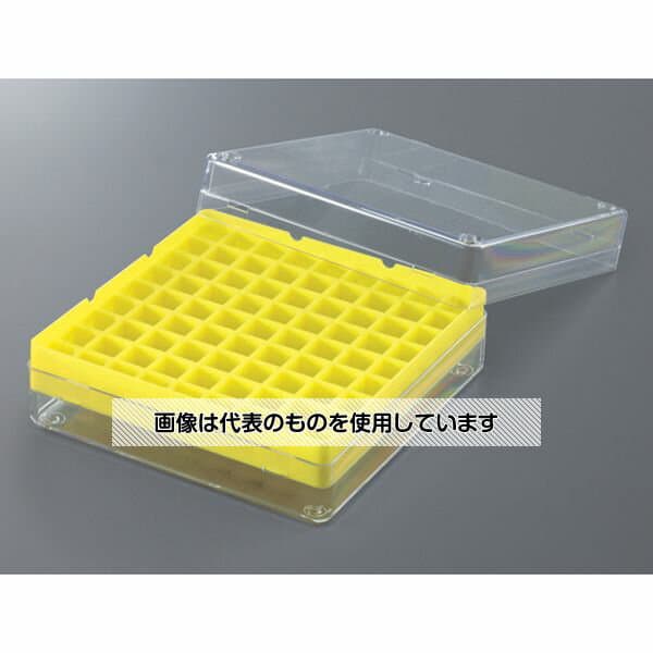 アズワン(AS ONE) フリーズラック 81本立 黄 10個入 IR-81Y 入数：1箱(10個入)