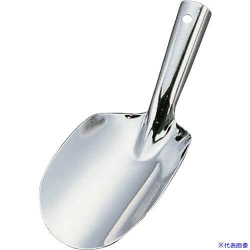 ■TKG デンサン 18-0粉スコップ 大(全長237mm) BKN08001(1888243)[送料別途見積り][法人・事業所限定][掲外取寄]