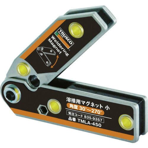 ■TRUSCO 溶接用マグネット 小 角度30度〜270度 TMLA450(8359357)