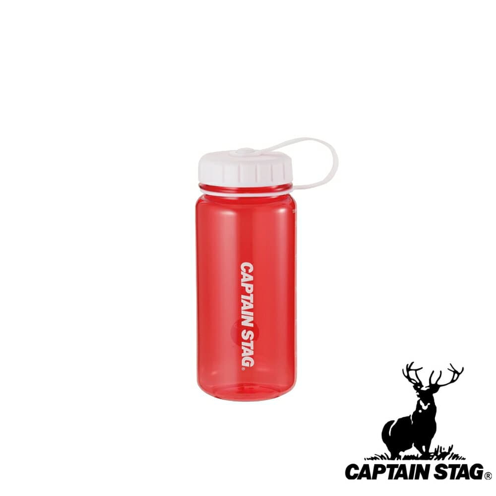 【2個セット】キャプテンスタッグ(CAPTAINSTAG) ウォーターボトル550(ライス目盛り付)レッド UE-3388 | レッド アウトドア 水筒 直飲み ボトル 5合 クーラー ジャグ 保冷専用 米びつ