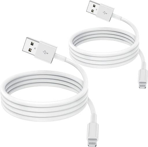 Beletas新版iphone充電ケーブル【MFi認証品2M2本セット】充電器ケーブルUSB-AtoLightning急速充電ライトニング高速データ同期最大2.4AiPhone14/14Pro/14ProMax/13/13