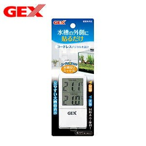GEX　コードレスデジタル水温計　【水槽/熱帯魚/観賞魚/飼育】【生体】【通販/販売】【アクアリウム/あくありうむ】【小型】
