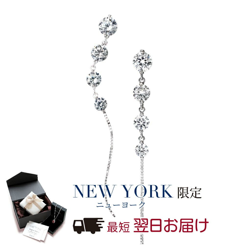 【10%OFF】【翌日配送】 揺れる ロング チェーン ピアス レディース ロングピアス プラチナ 加工 金属アレルギー 誕生日プレゼント 結婚記念日 女性 妻 嫁 彼女 母 50代 40代 30代 ギフト ブランド 金属アレルギー 大人 上品