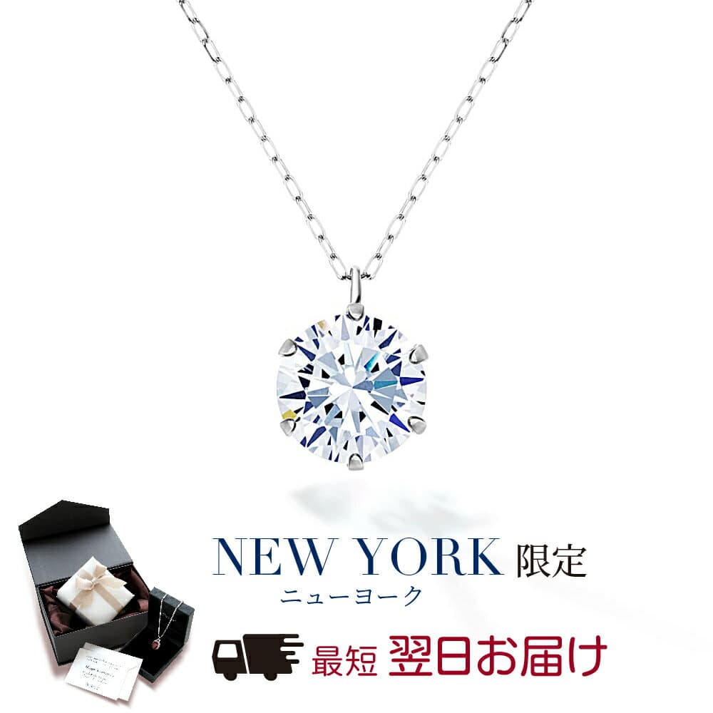 【翌日配送】 ネックレス レディース プラチナ PT900 1カラット 一粒ネックレス ブランド 人気 ペンダント 誕生日プレゼント 結婚記念日 女性 妻 嫁 彼女 母 50代 40代 30代 ギフト 金属アレルギー シンプル 上質 上品