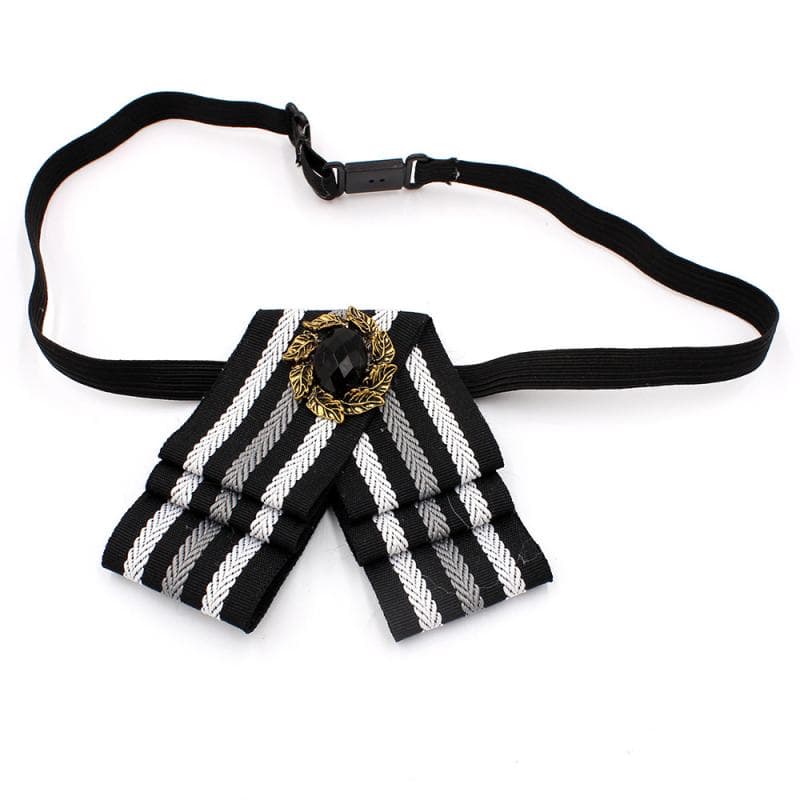 蝶ネクタイ メンズ レディース リボン ストライプ柄 制服 オフィス フォーマル 高級感 きれいめ 上品 ボルドー ブラック グレー ハンドメイド ファッション雑貨 アクセサリー おしゃれ レジメンタル 襟元 ワンポイント 韓国スタイル