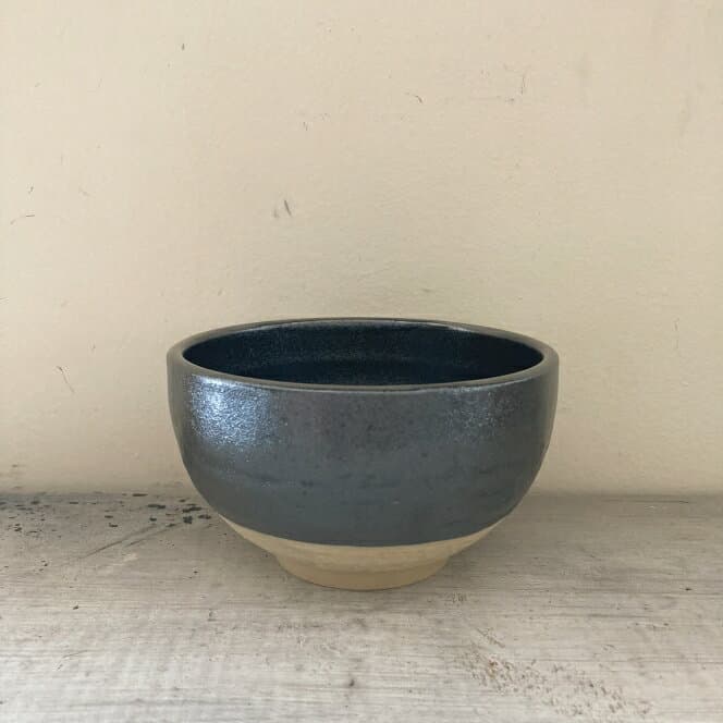 【fucca】新商品　抹茶碗　黒　ボウル　小丼　テーブルウエア　美濃焼　日本製　国産　お茶　日本茶　抹茶　日本の暮らし　和の暮らし — 1/3