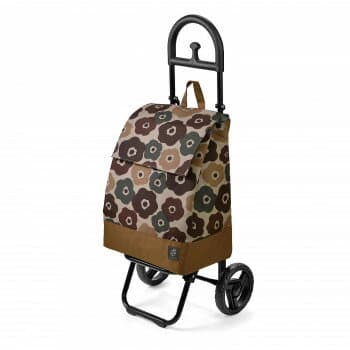 CHARMISS シャルミス ショッピングカート 花柄 ブラウン 15-5039-50 【北海道・沖縄・離島配送不可】