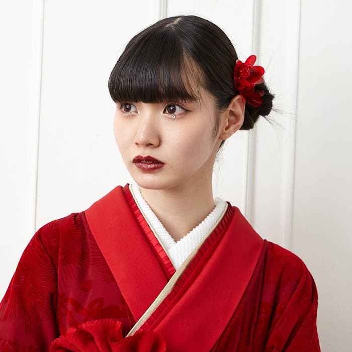 【セール40%オフ】IDOLビーズヘアクリップ公式 ふりふ ビーズ ぱっちん ヘアクリップ ロング セット 結婚式 3歳 3才 7歳 7才 レトロ モダン 大正ロマン 髪飾り 浴衣 ヘアアクセサリー 成人式 卒業式 七五三 振袖 袴 振袖用 花嫁 赤 白 紅白 セレモニー thumbnail 3