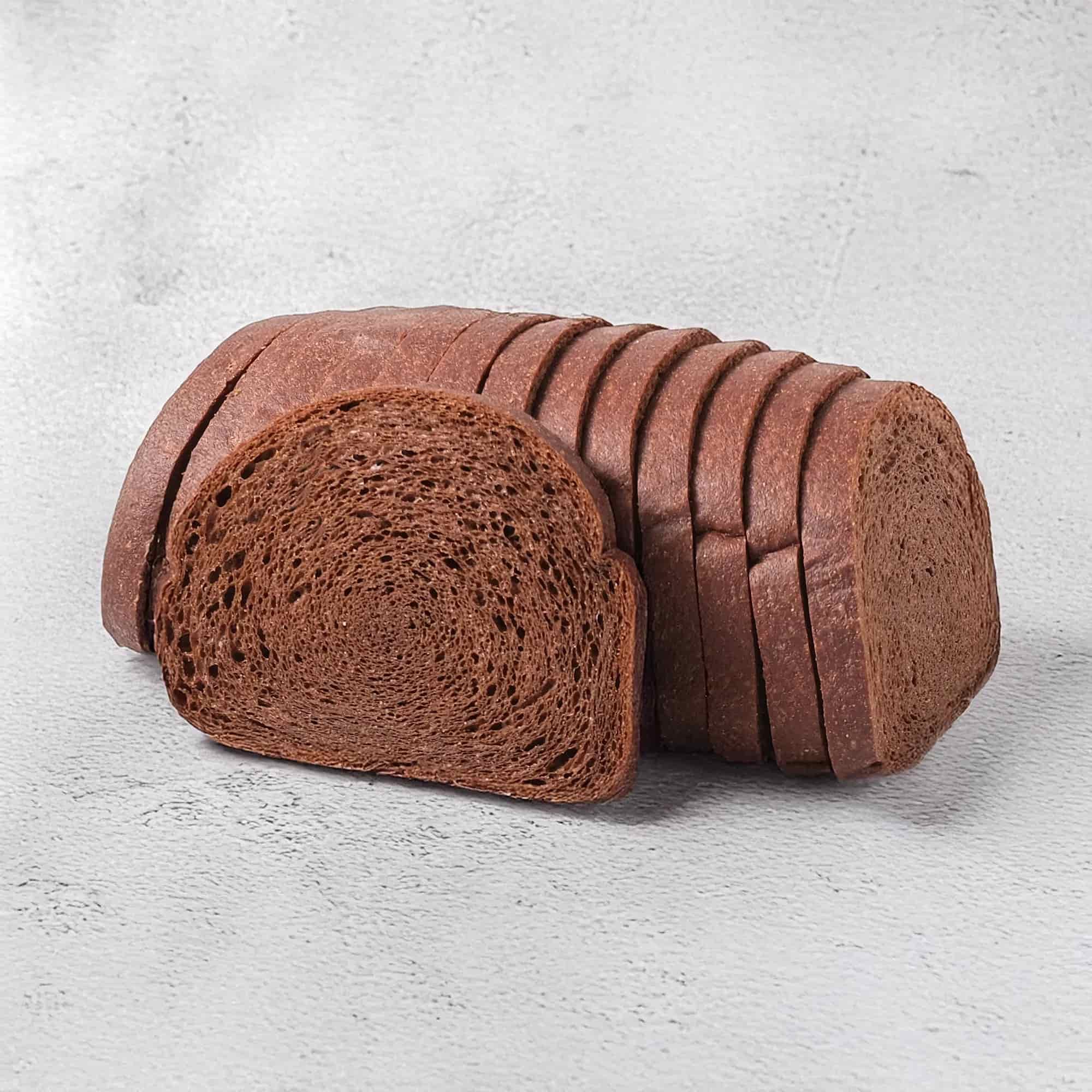 フスボンチョコブレッド薄切り（16枚入） 糖質1.8g/枚 | ふすまパン 低糖質パン 低糖質 パン 糖質制限 ロカボ 糖質オフ フスボン 大豆パン 無添加 有機ふすま使用 高タンパク 食品 手作り ケトジェニックダイエット 天然甘味料のみ使用 食パン 大豆粉 ダイエット 置き換え