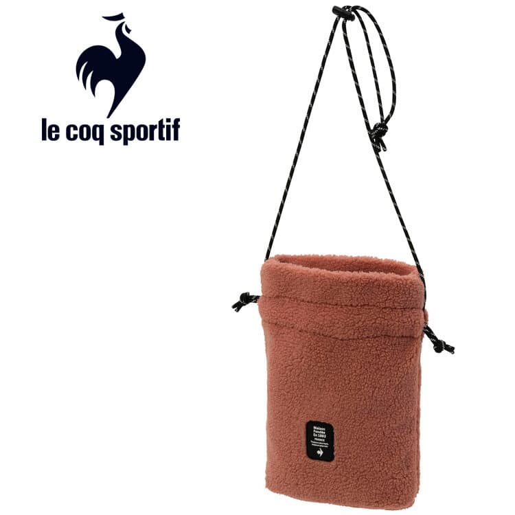 お買い得スペシャルプライス メール便送料無料 ルコックスポルティフ le coq sportif ボアショルダーバッグ 鞄 かばん メンズ レディース ユニセックス QMAYJA61-PK