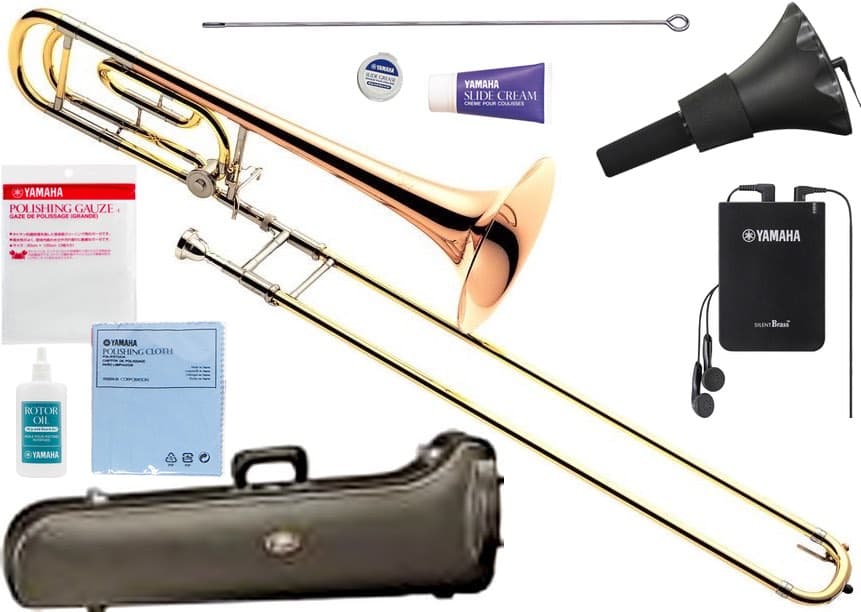 YAMAHA ヤマハ 5年保証サポート対象 YSL-820GII テナーバストロンボーン Tenor Bass Trombones YSL-820G-2 SB5J セット　以下対応不可 北海道 沖縄 離島 代引き