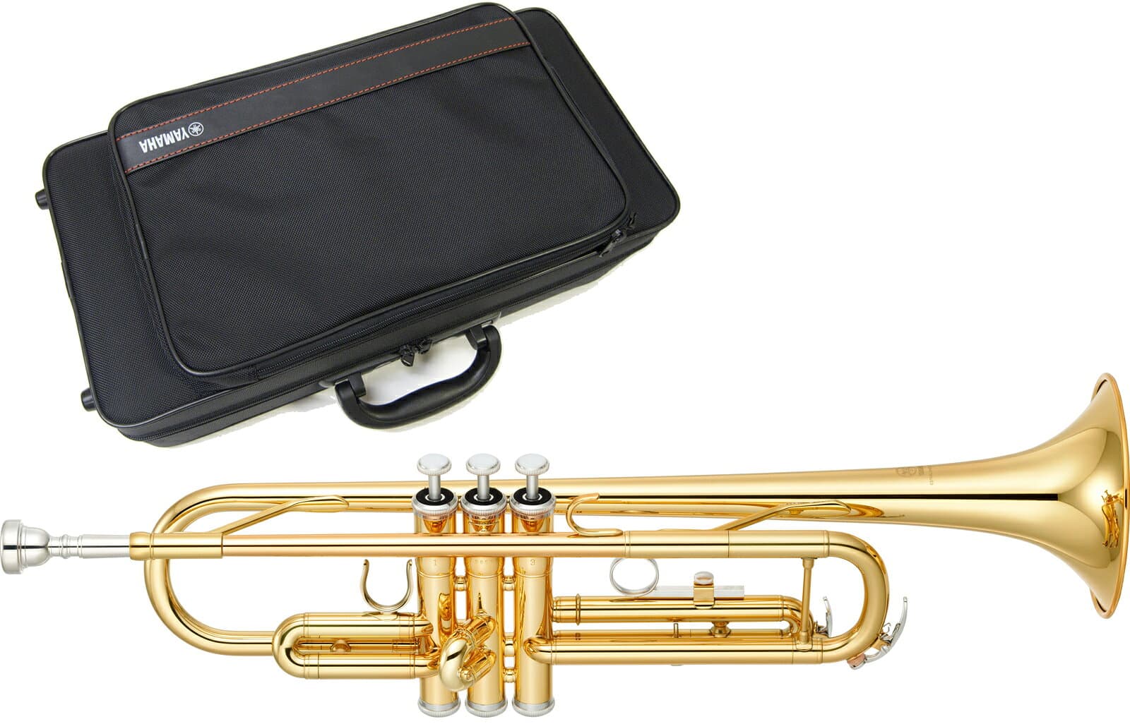 YAMAHA ヤマハ 5年保証サポート対象 YTR-3335 トランペット B♭ リバースタイプ ラッカー ゴールド セットJ　以下は対応不可 北海道 沖縄 離島 代引き thumbnail 2