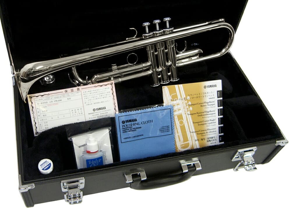 YAMAHA ヤマハ 5年保証サービス対象 YTR-2330S トランペット 銀メッキ シルバー 管楽器 B♭ Trumpet セットE　以下対応不可 北海道 沖縄 離島 代引き thumbnail 3