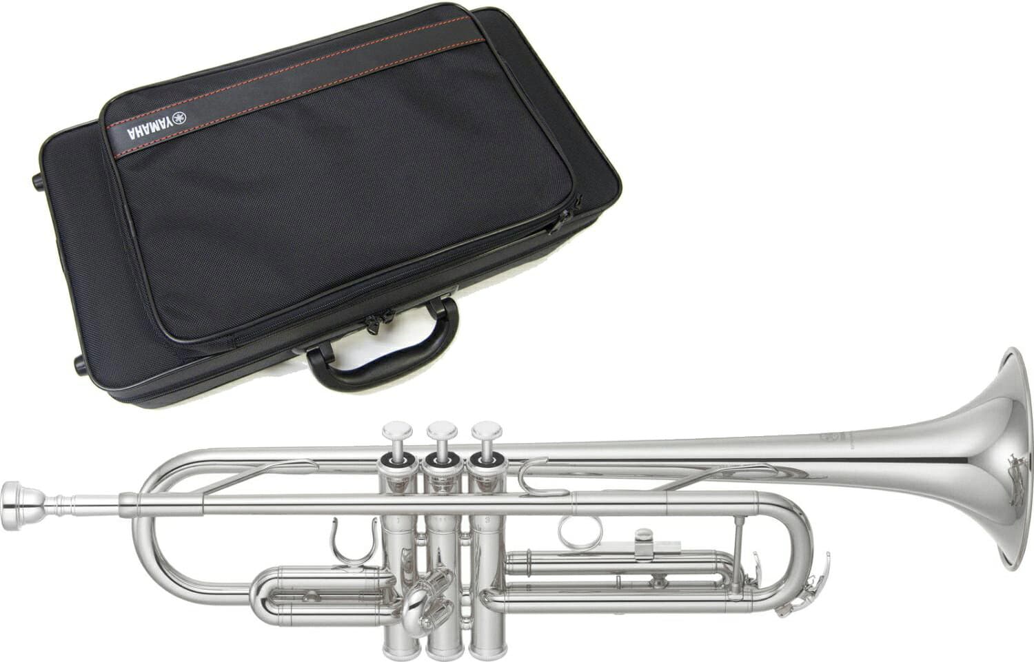 YAMAHA ヤマハ 5年保証 安心サポート対象 YTR-3335S トランペット B♭ 銀メッキ シルバー リバースタイプ セットI　以下は対応不可 北海道 沖縄 離島 代引き thumbnail 2
