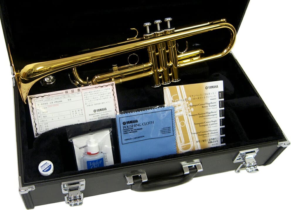 YAMAHA ヤマハ 5年保証サポート対象 YTR-2330 トランペット ラッカー ゴールド 管楽器 B♭ Trumpets セミハードケース セットM　以下対応不可 北海道 沖縄 離島 代引き thumbnail 3
