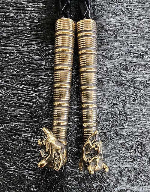 GANGSTERVILLE & galcia "The Seven Deadly Sins" BOLO-TIE SILVER925 & BRASS ギャングスタービル　ガルシア　七つの大罪　ボロタイ　ループタイ　(GSG-BT03S) thumbnail 3