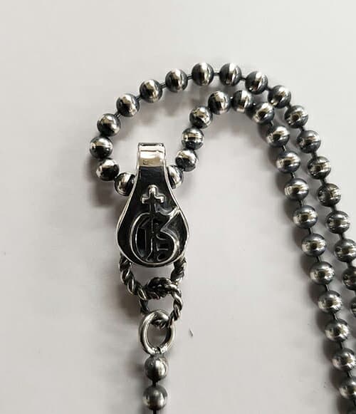 GANGSTERVILLE & galcia " ROSARY " ALL SILVER TYPE ロザリオ ギャングスタービル ガルシア クロス オールシルバータイプ 【 GLAD HAND / グラッドハンド 】 (19-GALCIAxGSV-13) thumbnail 2