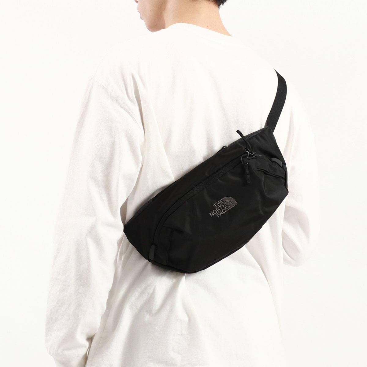 【最大44倍 10/10限定】【日本正規品】 ザ・ノースフェイス ウエストバッグ ボディバッグ 軽い メンズ レディース かっこいい ブラック THE NORTH FACE 3L 小さめ 斜めがけ Orion 3 オリオン3 NM72355 thumbnail 3