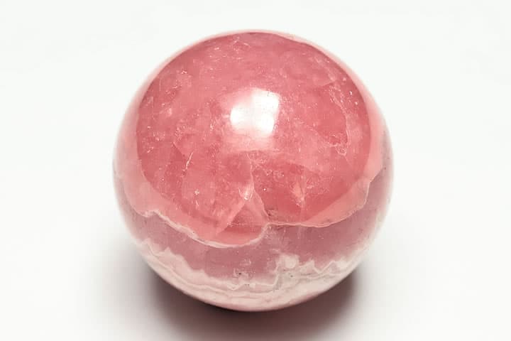 21mm 縞有インカローズ丸玉 アルゼンチン産