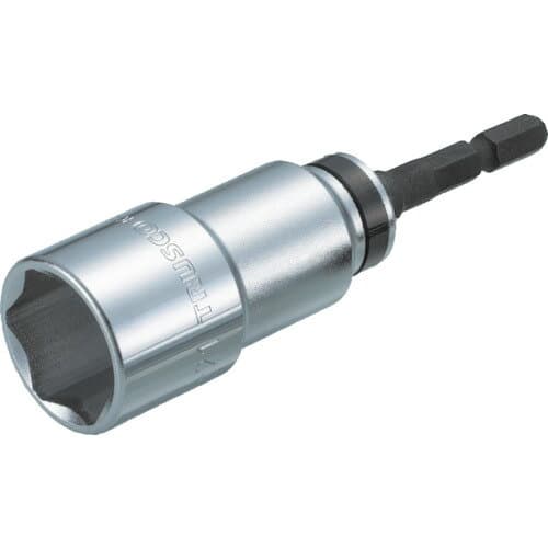 ■[ソケットビット（電動工具用）]トラスコ中山（株） TRUSCO 電動ドライバーソケット ユニバーサルタイプ 19mm TEUF-19 1個【253-0210】【代引不可商品】【メール便1個まで対象商品】