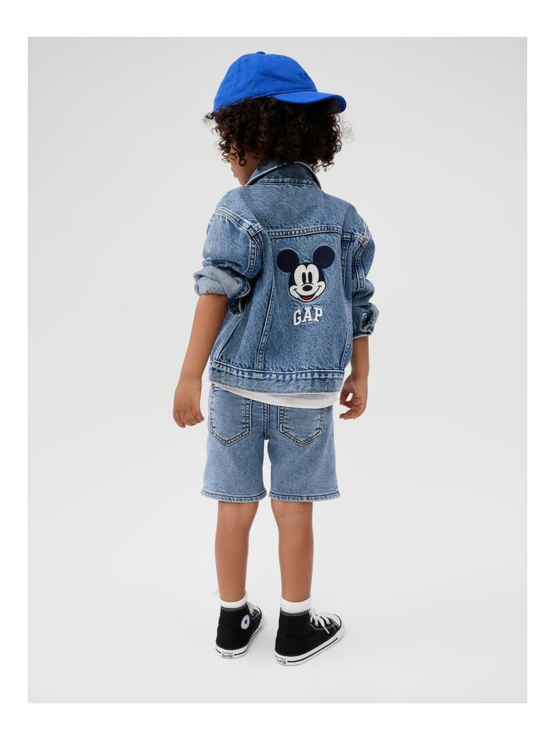 【SALE／15%OFF】(K)babyGap × ディズニー ミッキーマウス アイコンデニムジャケット GAP ギャップ ジャケット・アウター デニムジャケット ブルー【RBA_E】【送料無料】[Rakuten Fashion] thumbnail 2
