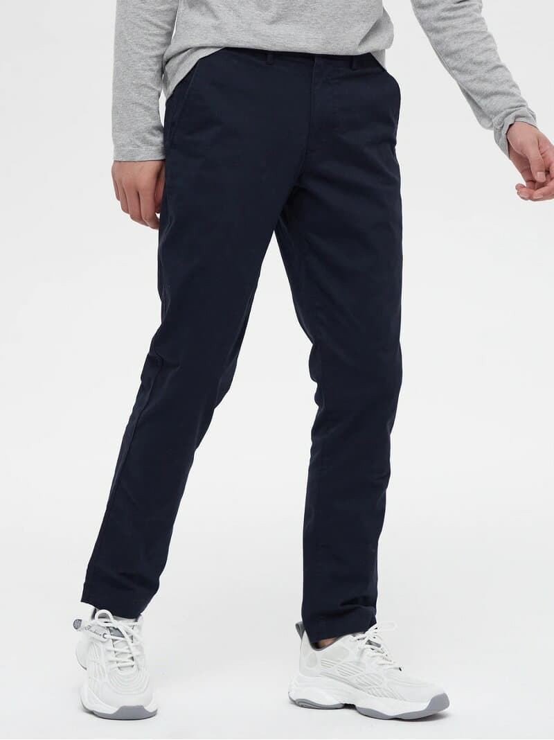 (M)Gapflex エッセンシャル カーキ スリムフィット GAP ギャップ パンツ その他のパンツ ブラック ネイビー ブラウン ベージュ グレー グリーン【送料無料】[Rakuten Fashion] thumbnail 2