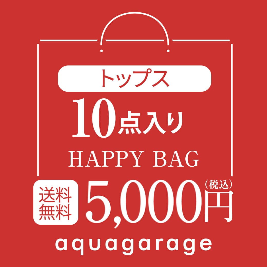 【トップス10点入り福袋】開けてからのお楽しみ 福袋 レディース 豪華10点入り レディースファッション 5000円 ポッキリ 大入り福袋 ハッピーバッグ happybag HAPPYBAG レディース バラエティ
