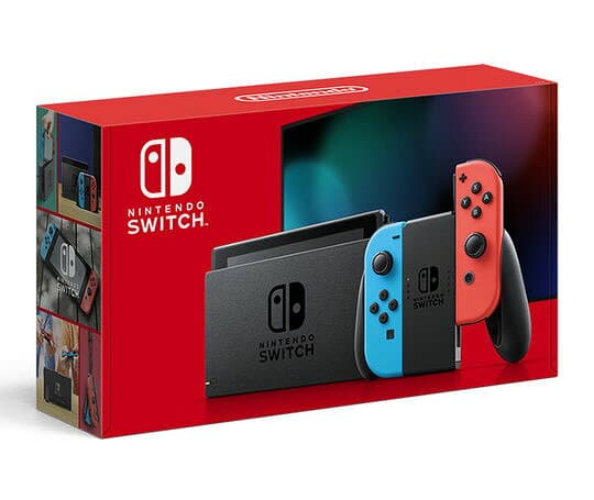 【中古・箱説あり・付属品あり・傷なし】Nintendo Switch Joy－Con(L) ネオンブルー／(R) ネオンレッド KABAAニンテンドーSwitch ゲーム機本体