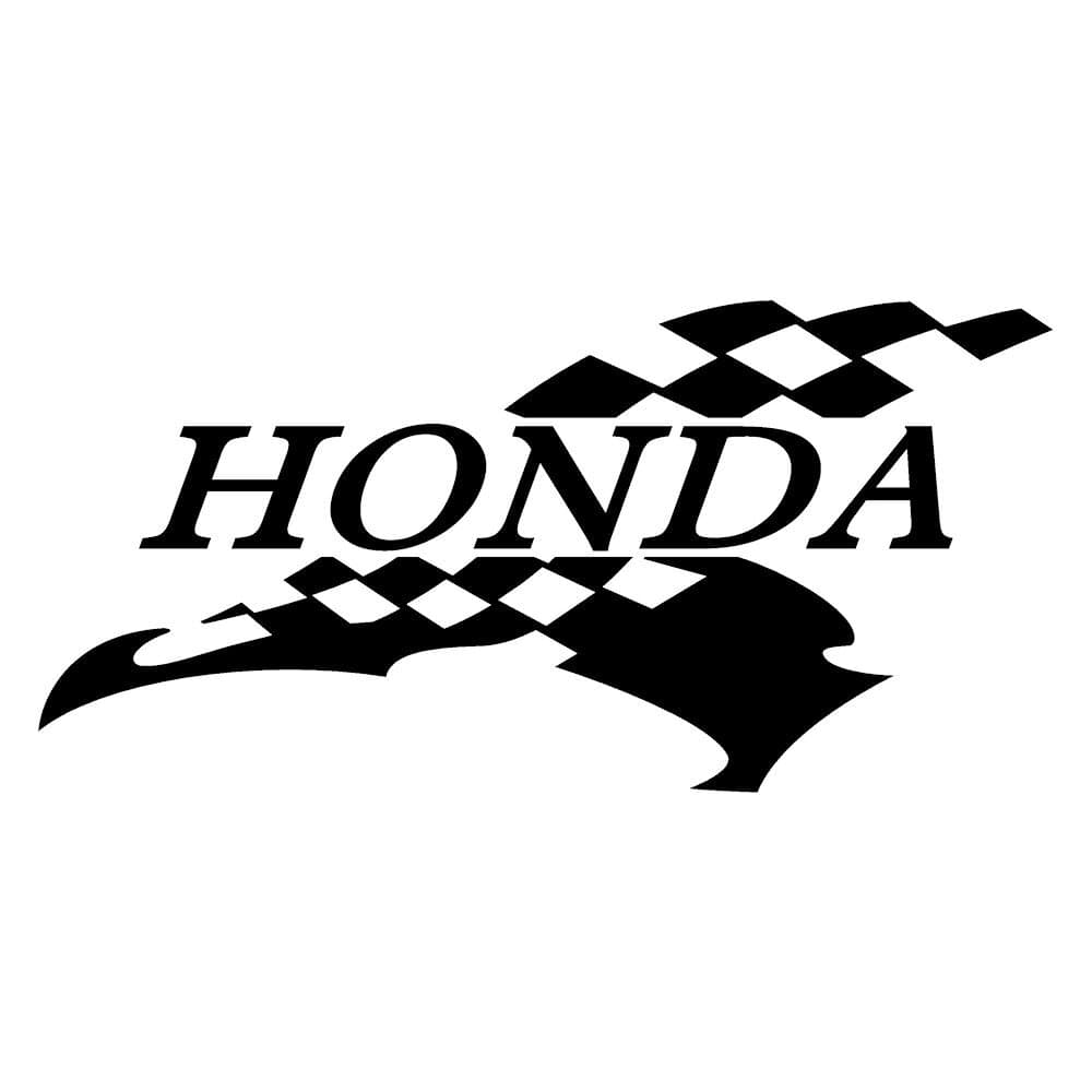 かっこいい ホンダ スポーツ ステッカー （左側） 枠サイズ：5cm×10cmHONDA ステッカー 車用 ステッカー バイク用 カー用品 バイク用品 デカール サイド用ステッカーカーステッカー かっこいい