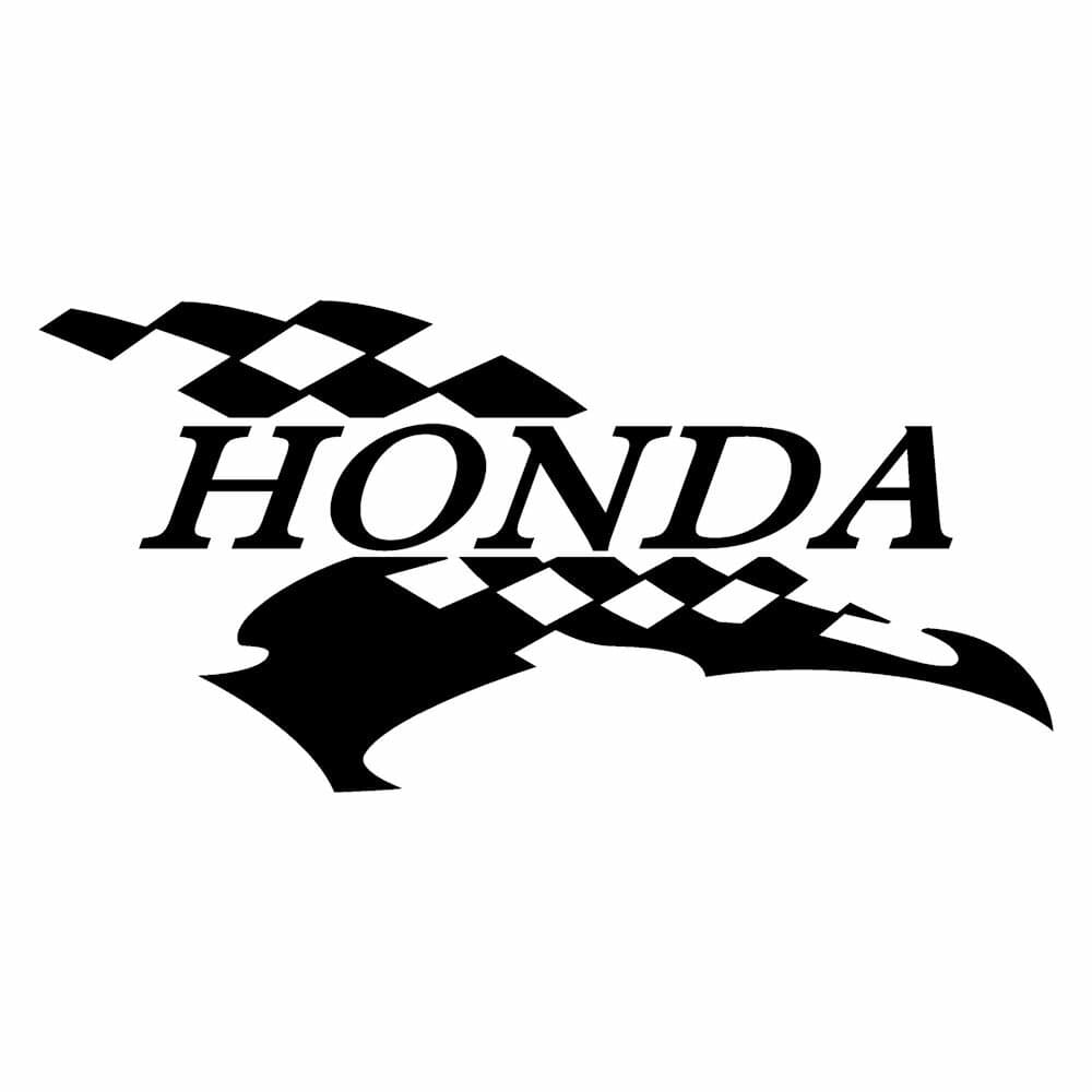 かっこいい ホンダ スポーツ ステッカー （右側） 枠サイズ：5cm×10cmHONDA ステッカー 車用 ステッカー バイク用 カー用品 バイク用品 デカール サイド用ステッカーカーステッカー かっこいい