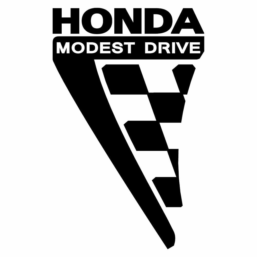 車ステッカー かっこいい ホンダ HONDA スポーツ （縦）15cm×（横）10cm 左側用 カッティング タイプ フェンダー ウインカー下 ドア バンパー 等 車用 ボディー タッチ ペイント 傷消し 傷隠し キズ隠し ドレスアップ仕上げ thumbnail 2
