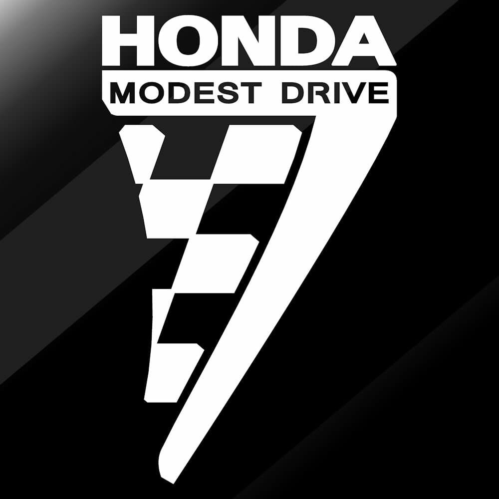 車ステッカー かっこいい ホンダ HONDA スポーツ （縦）18cm×（横）12cm 右側用 カッティング タイプ フェンダー ウインカー下 ドア バンパー 等 車用 ボディー タッチ ペイント 傷消し 傷隠し キズ隠し ドレスアップ仕上げ