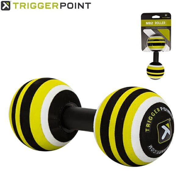 ＼店内、マラソンSALE開催中／ トリガーポイント Trigger point マッサージローラー MB2ローラー 筋膜 肩こり 背中のコリ 腰痛 3312 グリーン MB2 Roller Green 肩甲骨 ストレッチ 筋膜リリース Triggerpoint