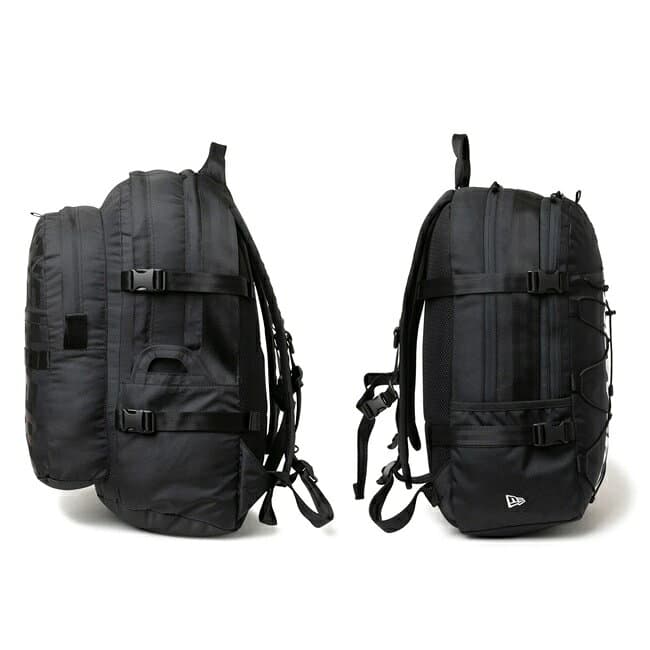 バックパック ニューエラ NEW ERA CARRIER PACK 35L Light Weight Print Black x Black キャリアパック ライトウェイト ノートパソコン収納 CAP収納 春夏 秋冬 thumbnail 3