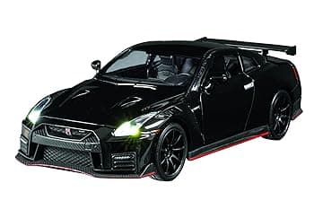 【中古】ジョーゼン(Jozen) キャストワールド ライト&サウンド ニッサンGT-R JDC6044-BK