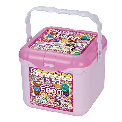 エポック(EPOCH) アクアビーズ オールインワンセット 【5000ビーズ ポリプロピレン キラキラバケツセット】 AQ-S77 送料無料
